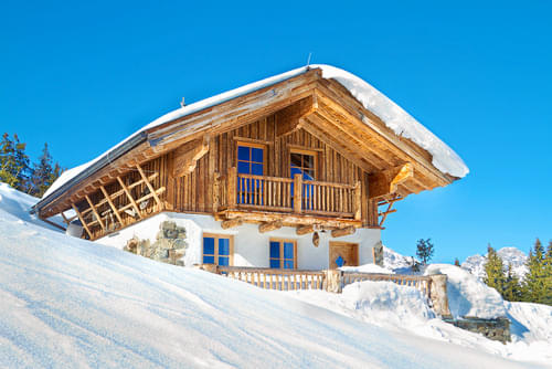 Ski Vacation In French Alps Image