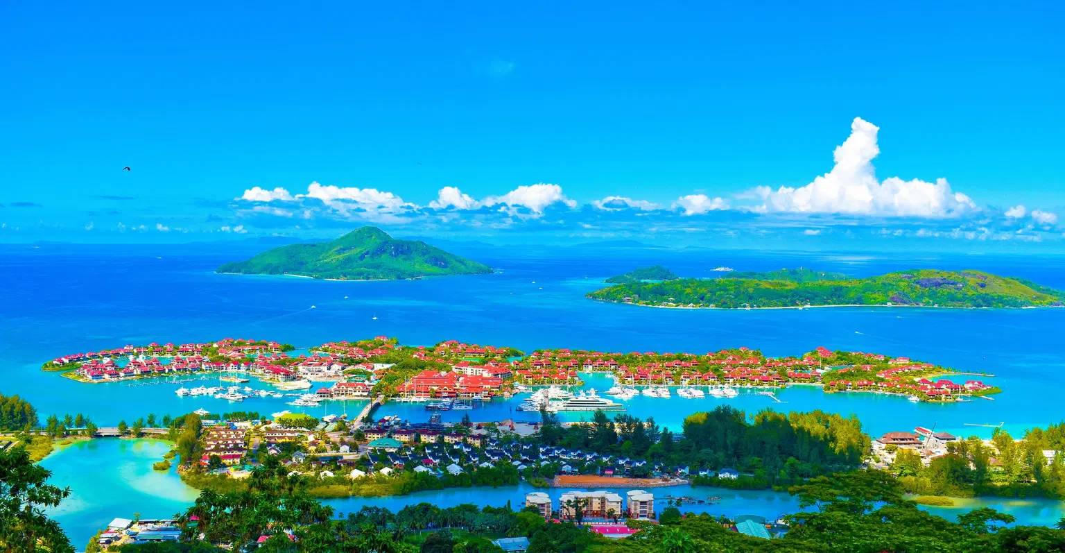 Viewpoint Over Victoria and Eden Island