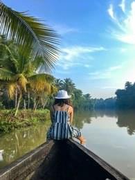 Take a Traditional Rowboat Ride