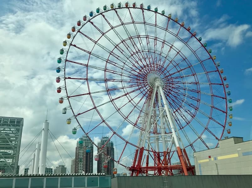 Odaiba Palette Town Giant Sky Wheel Tickets, Tokyo Image
