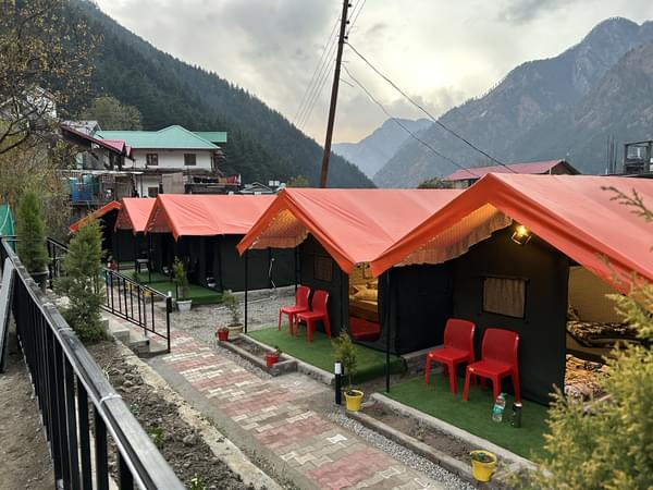 Book Mountain View Camping in Kasol and have an comfortable stay