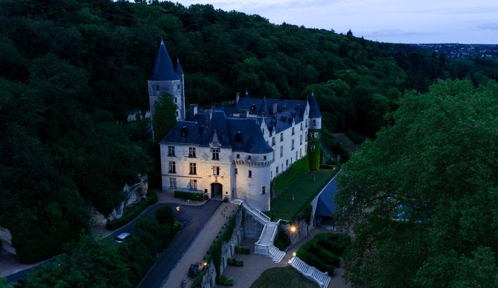 Loire Valley Chateaux at Night