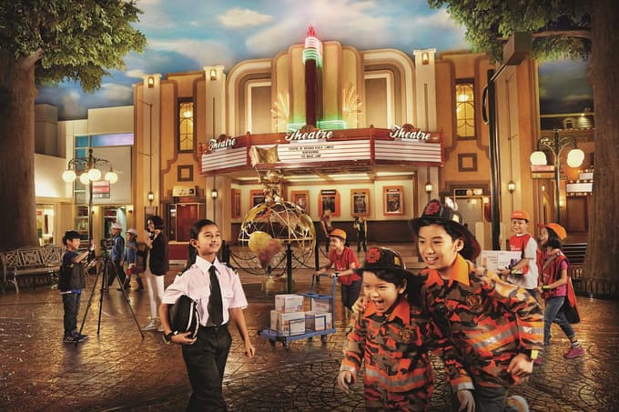 Kids exploring the beautiful world of KidZania