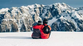 Spend moments together in snowy valleys of Kashmir