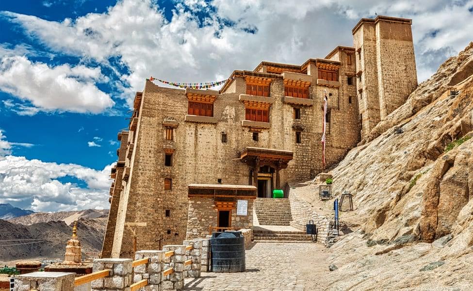 Experience the ultimate adrenaline rush as you ride your bike up to the ancient Leh Palace