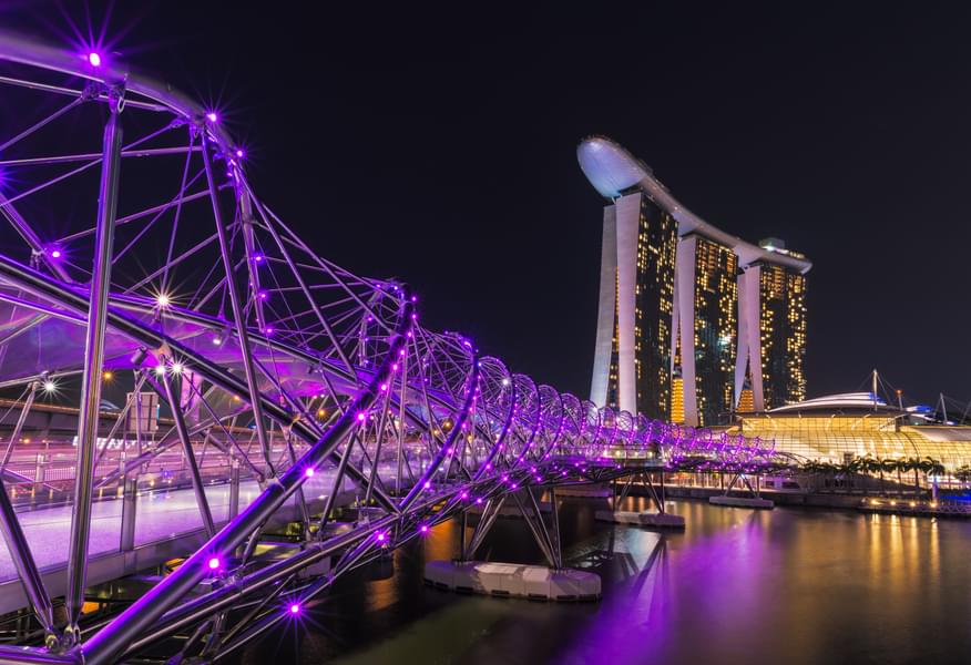 Get Adrenaline Rush at Helix Bridge