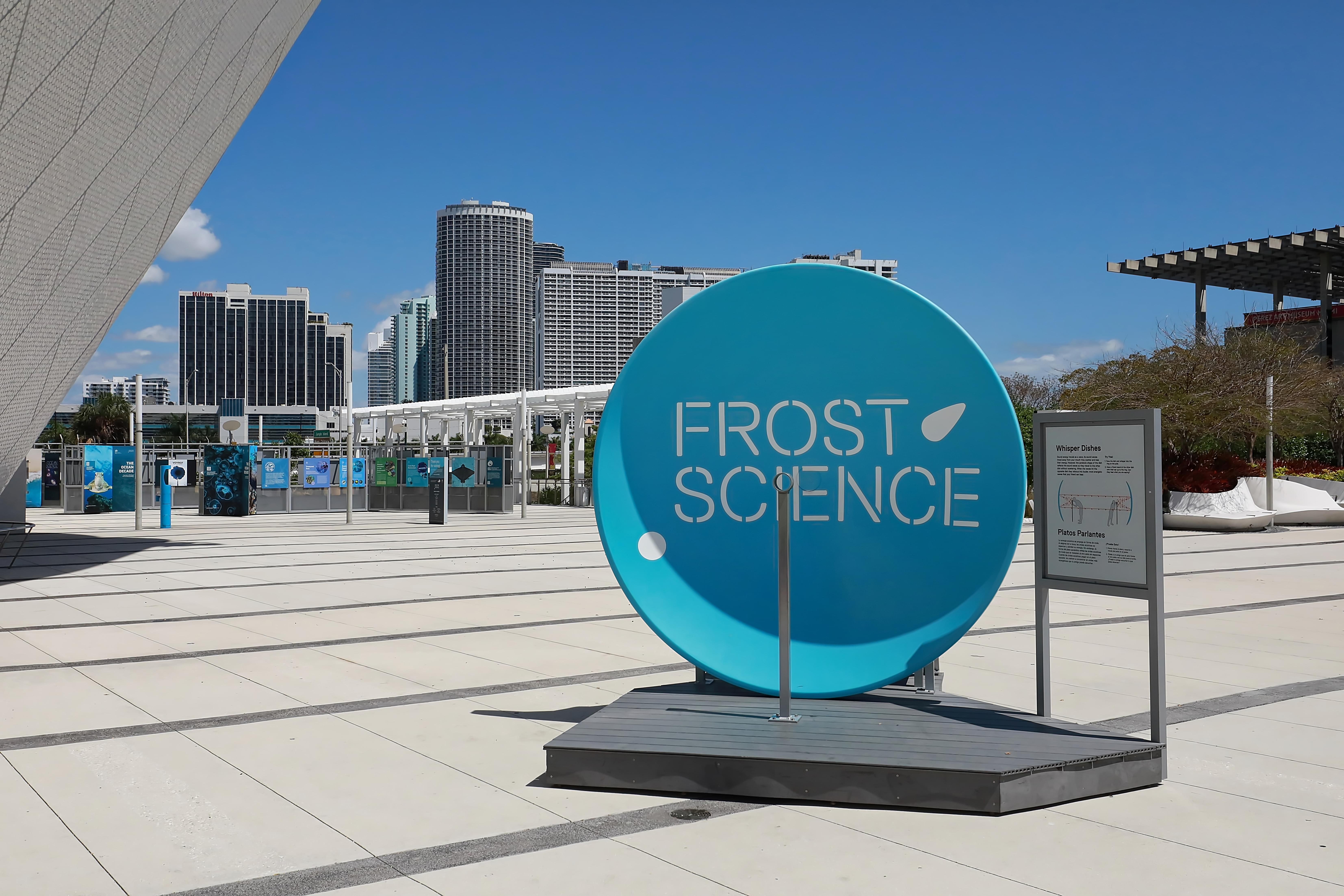 Welcome to the Phillip and Patricia Frost Museum of Science