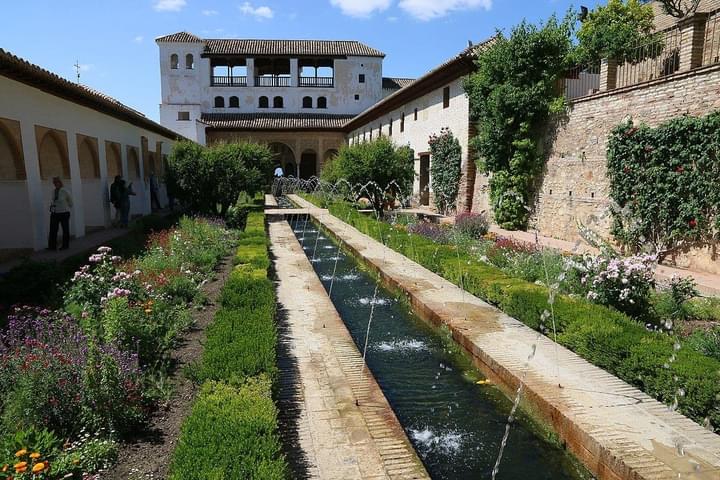 Alhambra Gardens: Generalife, Partal, Alcazaba, & Carlos V
