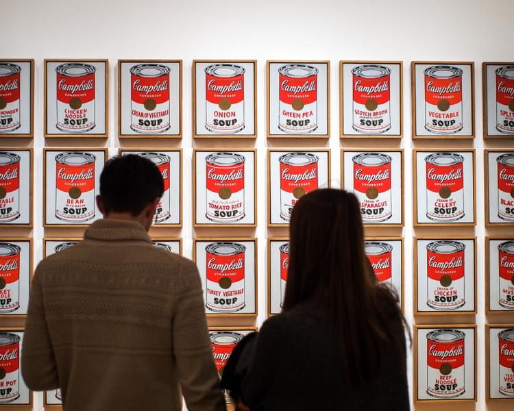 Campbell's Soup Cans by Andy Warhol