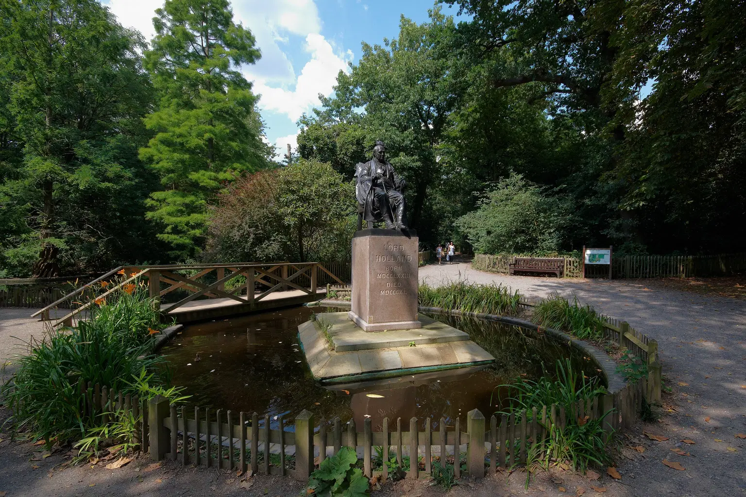 Statue of Lord Holland
