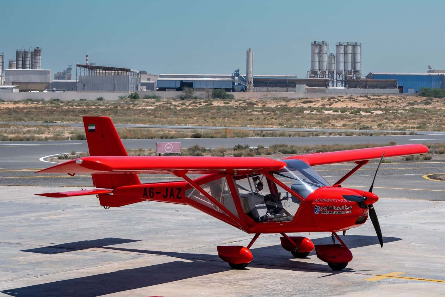 Flying Experience at Al Jazirah Aviation Club, Ras Al Khaimah