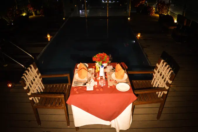 Book a candlelight dinner at outer ring road, Bangalore