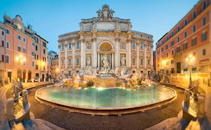 Trevi Fountain in Rome