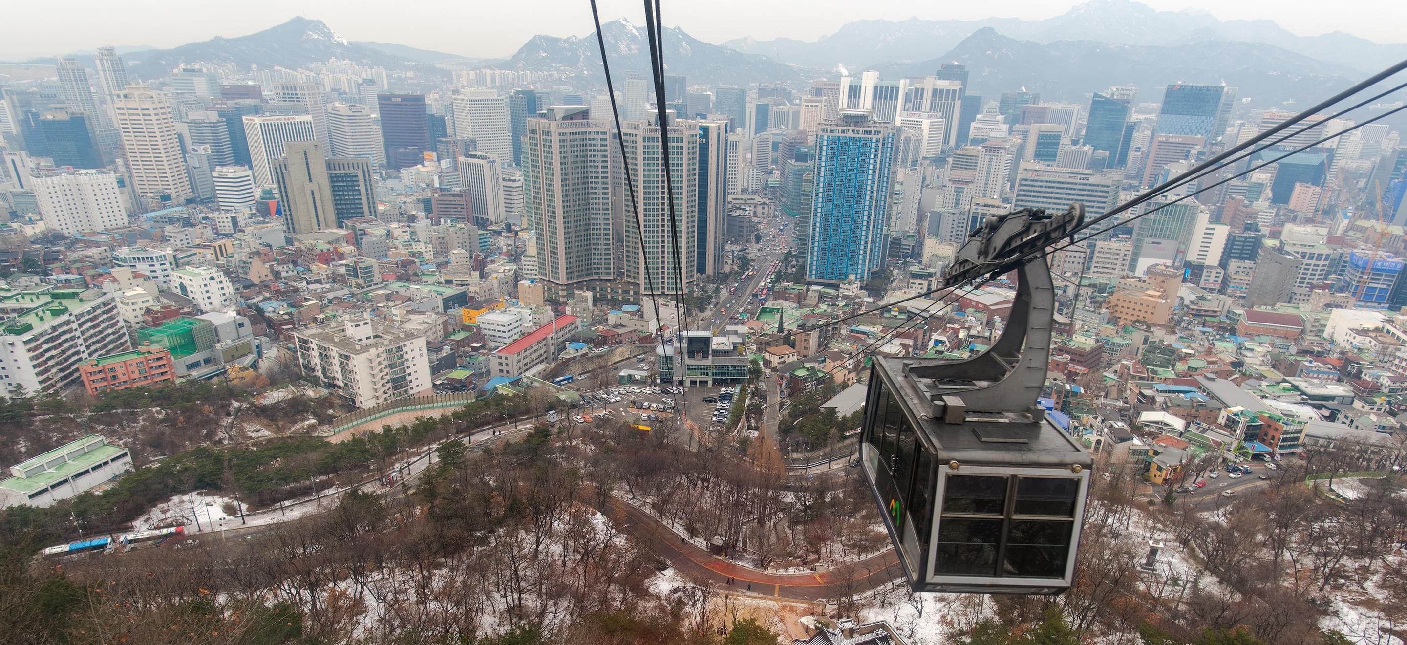 Namsan Cable Car Overview