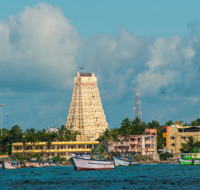 Stunning view of Ramanathaswamy Temple, Rameswaram