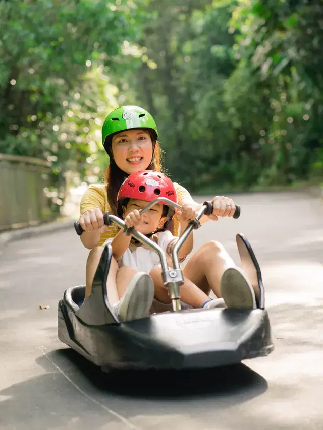 Skyline Luge Sentosa & Singapore Night Safari Tickets Combo