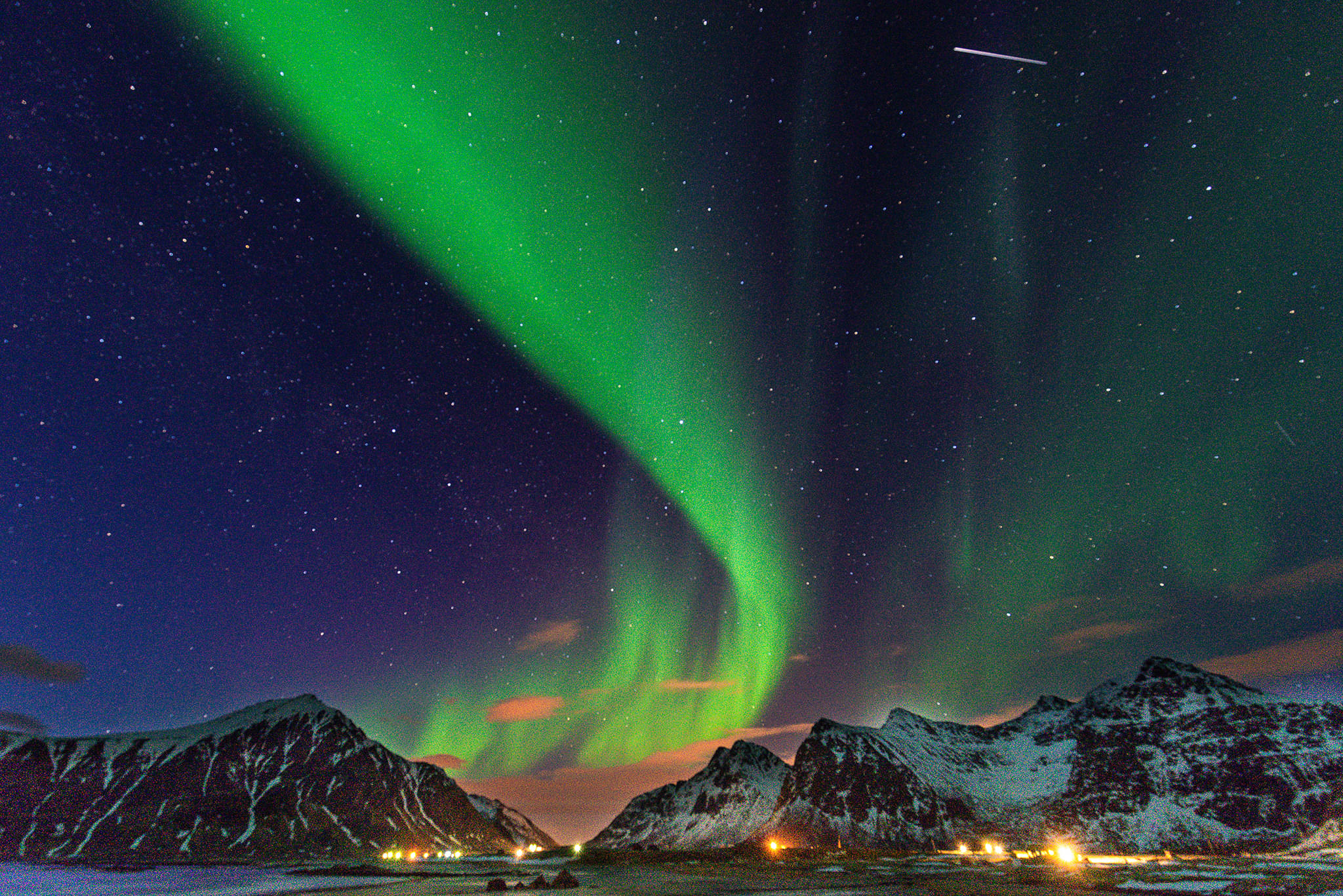 Watch a Midnight Sun and Northern Lights