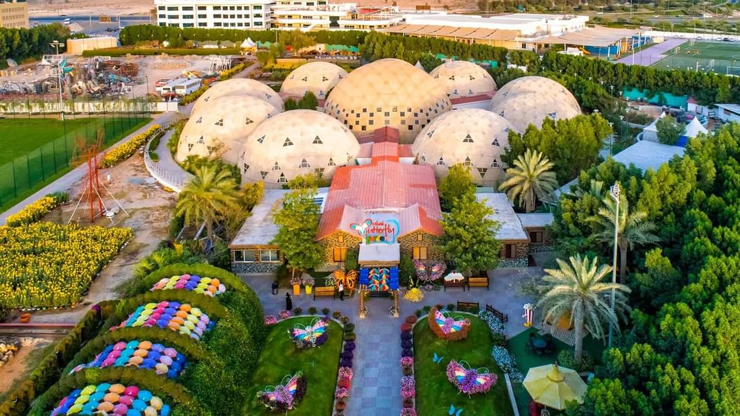 Dubai Miracle Garden With Global Village & Butterfly Garden Combo Image