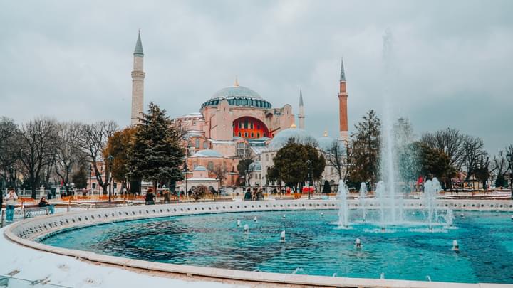 Courtyards Hagia Sophia
