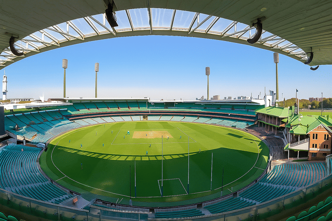 Witness a historic match at the Sydney Cricket Ground