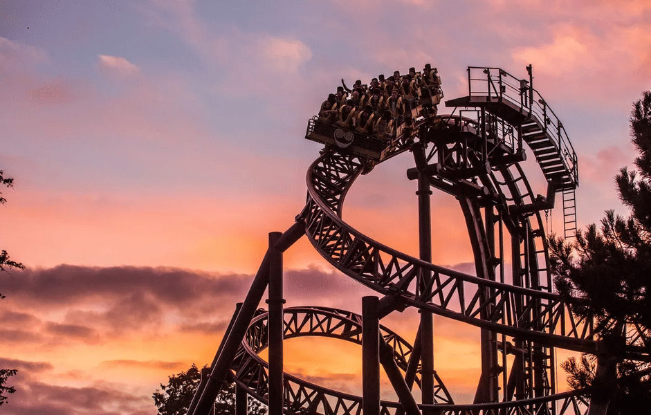 Experience enthralling rollercoaster rides