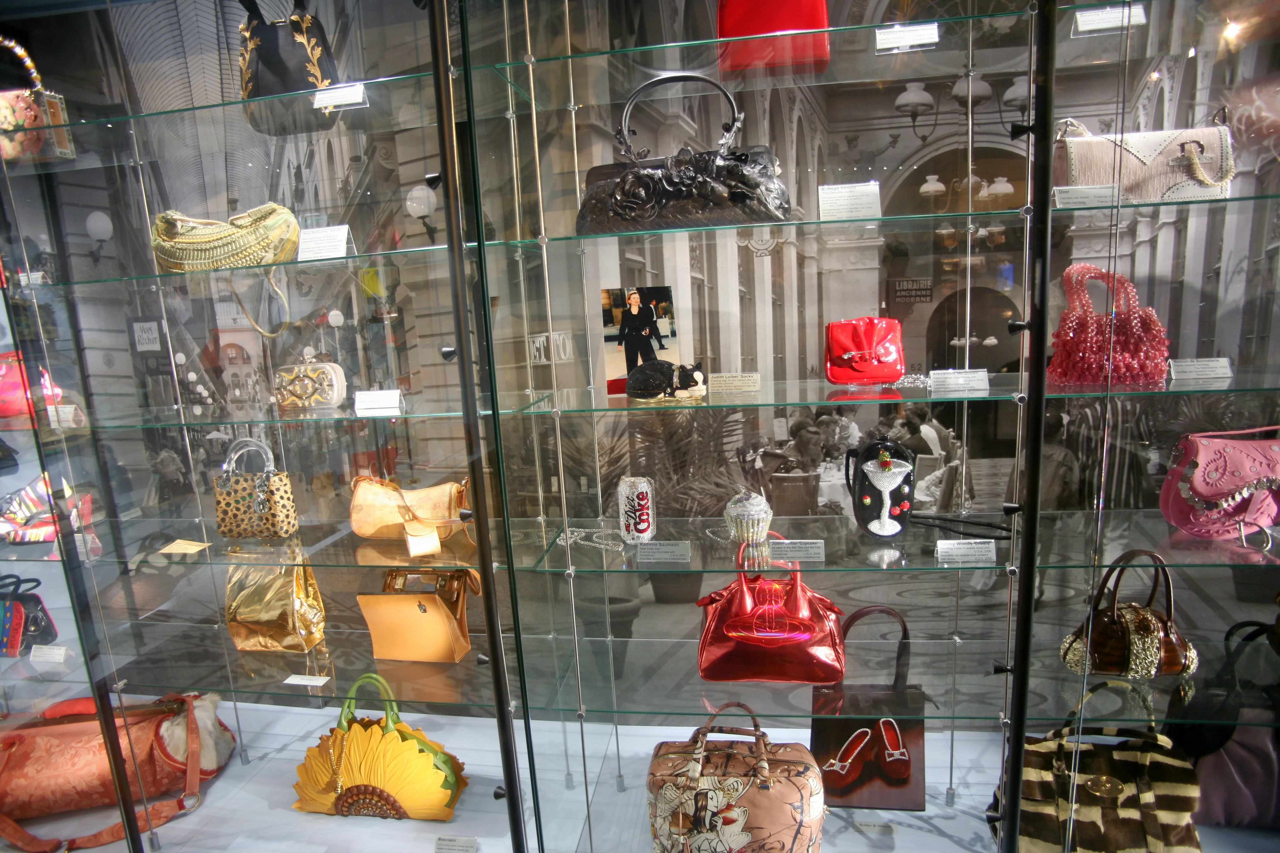 Display of Bags Museum of Bags and Purses Amsterdam | mikestravelguide.com