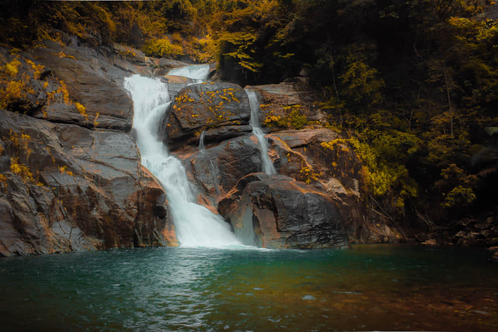 Meenmutty Waterfalls