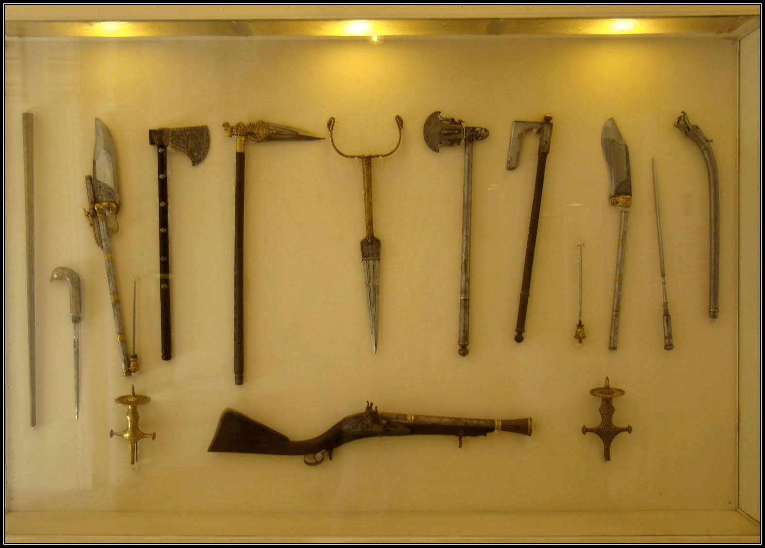 Witness the weapons of the Rajputs 