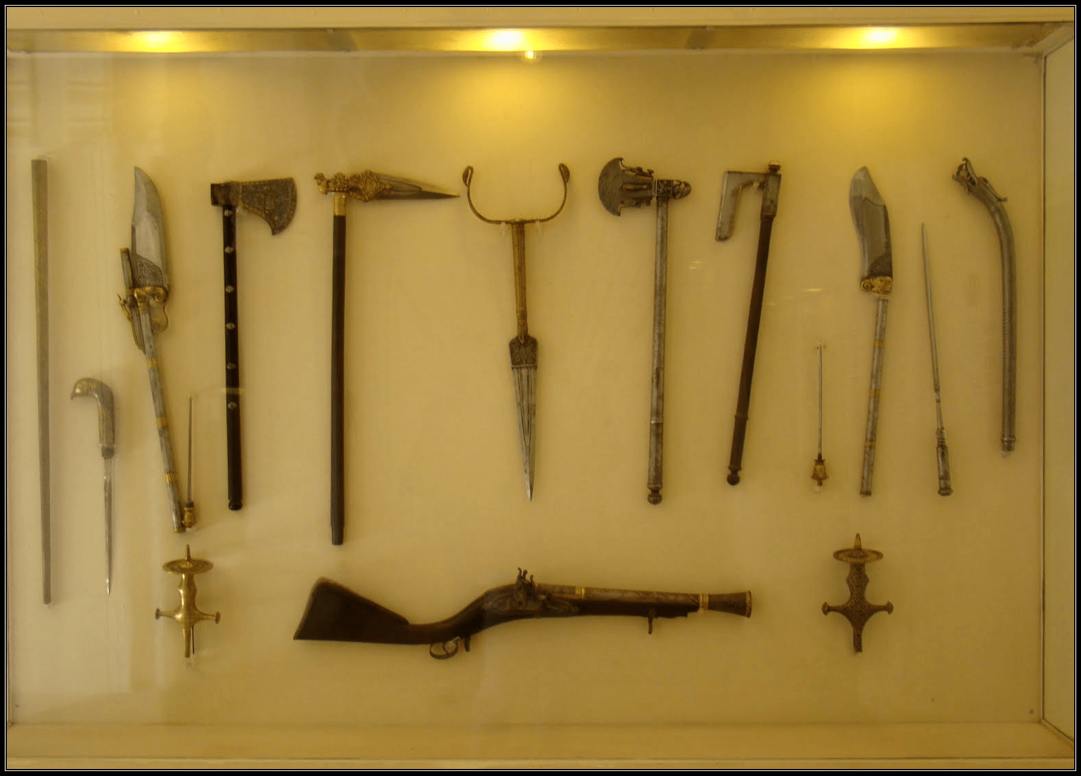 Witness the weapons of the Rajputs