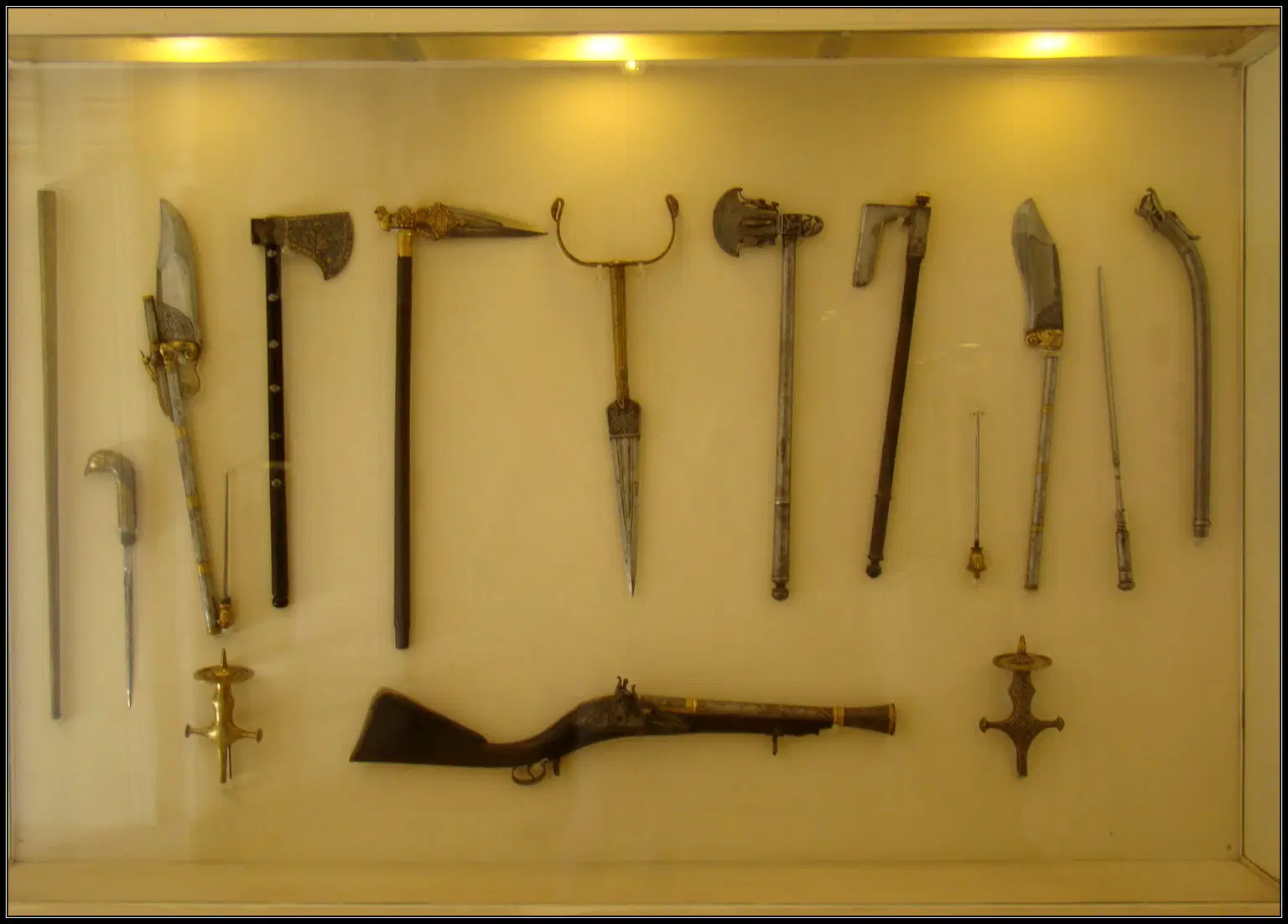 Witness the weapons of the Rajputs