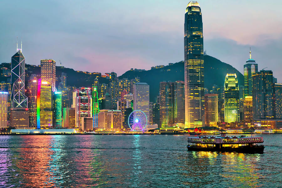 Symphony Of Lights Cruise, Hong Kong Image