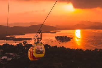 Cable car ride to Karni Mata Temple