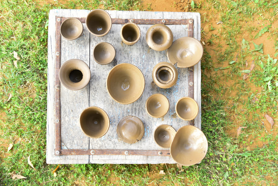 Pottery Making In Pushkar Image