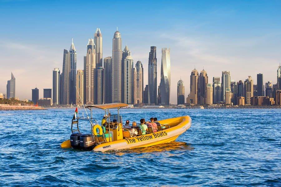 Palm Jumeirah on a Speedboat.jpg