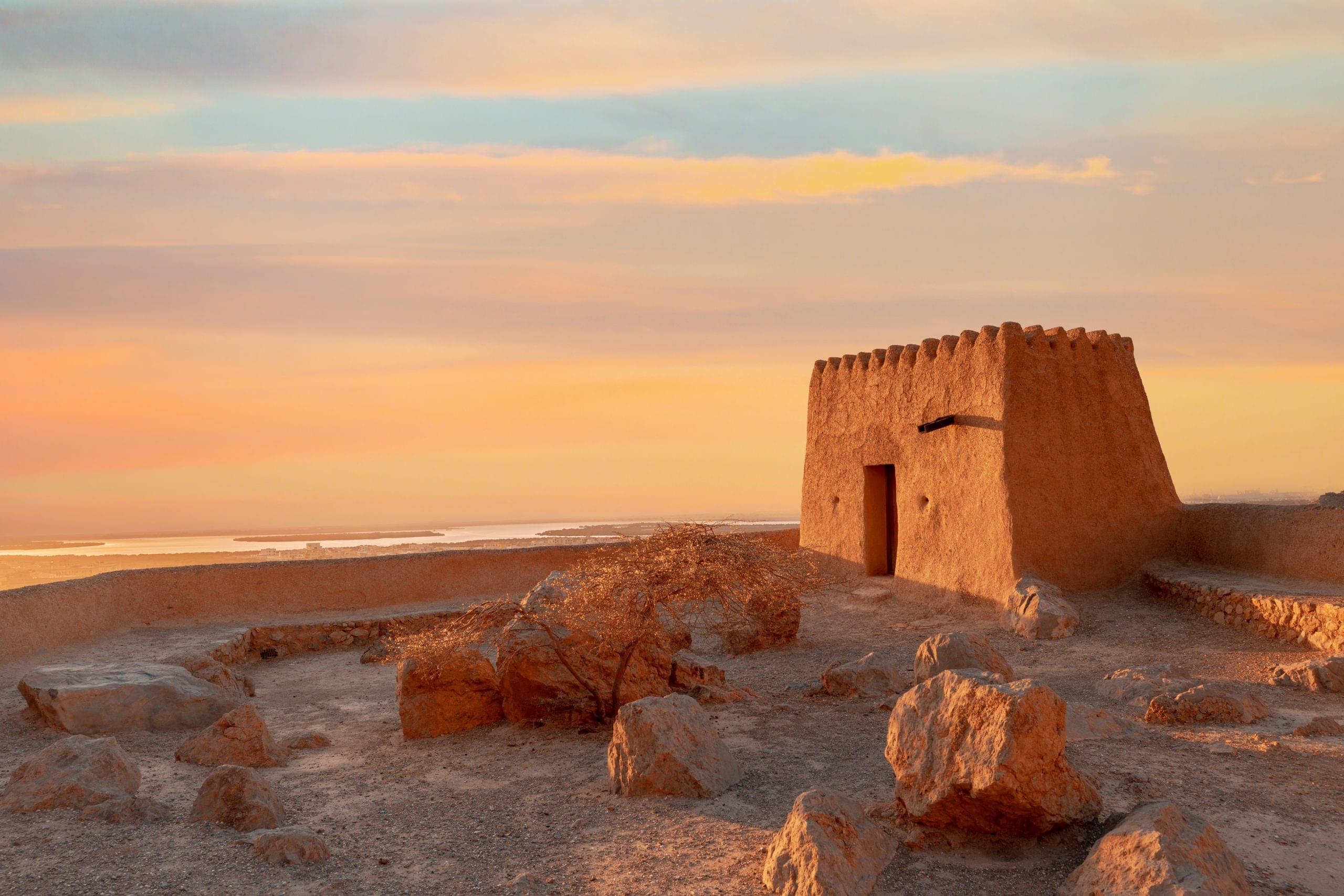 Highest hilltop fort in the UAE, Al Dhayah Fort