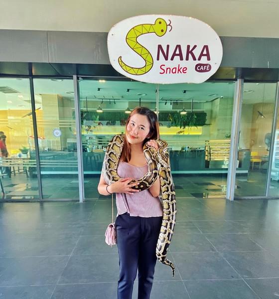 Grab a bite at snake-themed restaurant