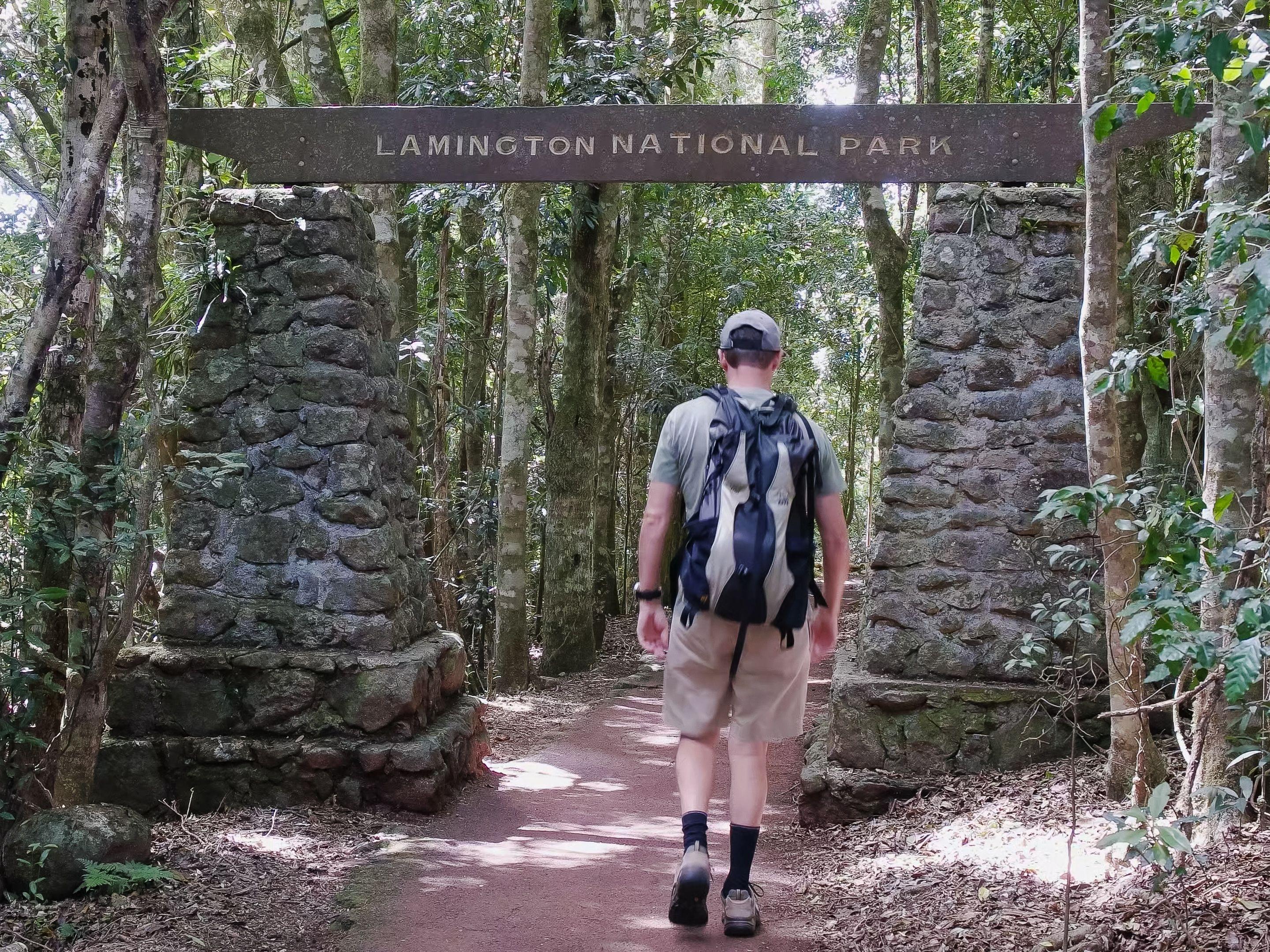 Lamington National park