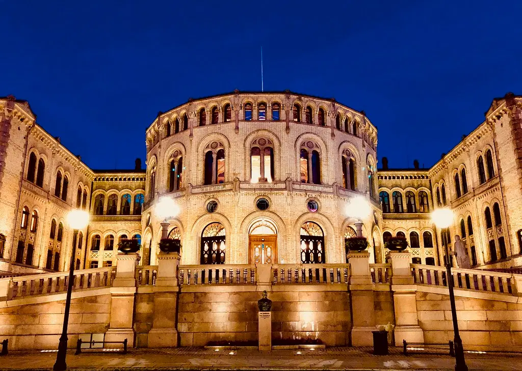 Norwegian parliament, Oslo