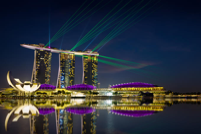 Marina Bay Light Show