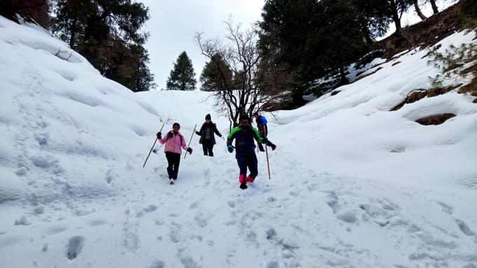 adventure trekking in janurary