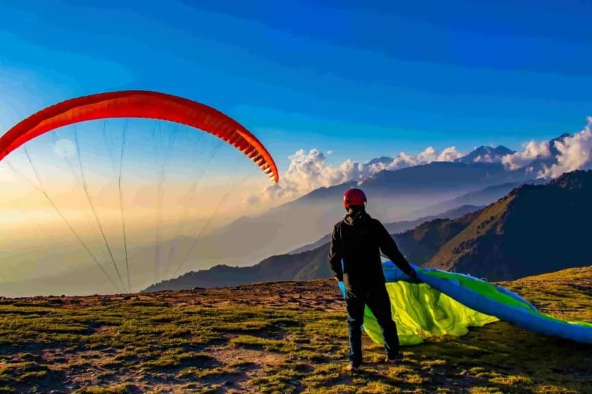 Solang Valley Paragliding​ Image
