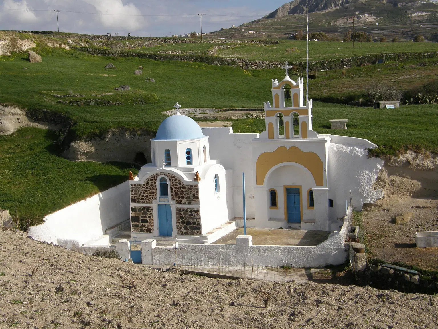 Megalochori Village