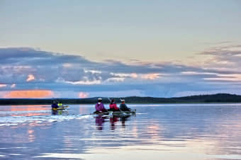 Night Paddle At Cheung Chau Island Hong Kong
