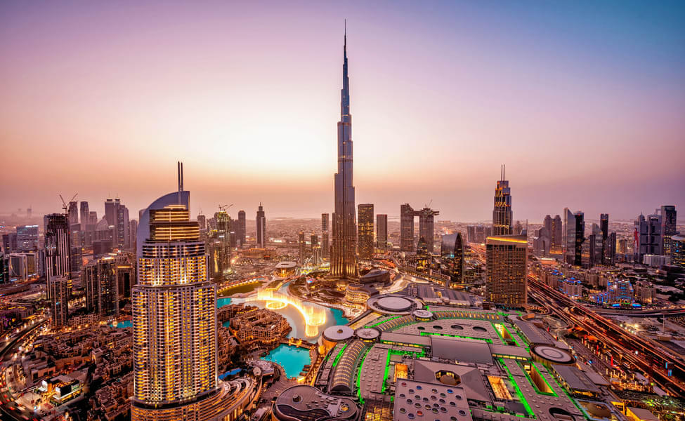 See Dubai's beauty from up there