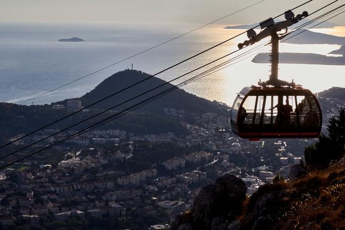 Cable Car To Srđ
