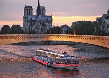 Go on a Bateaux Parisiens Lunch River Cruise