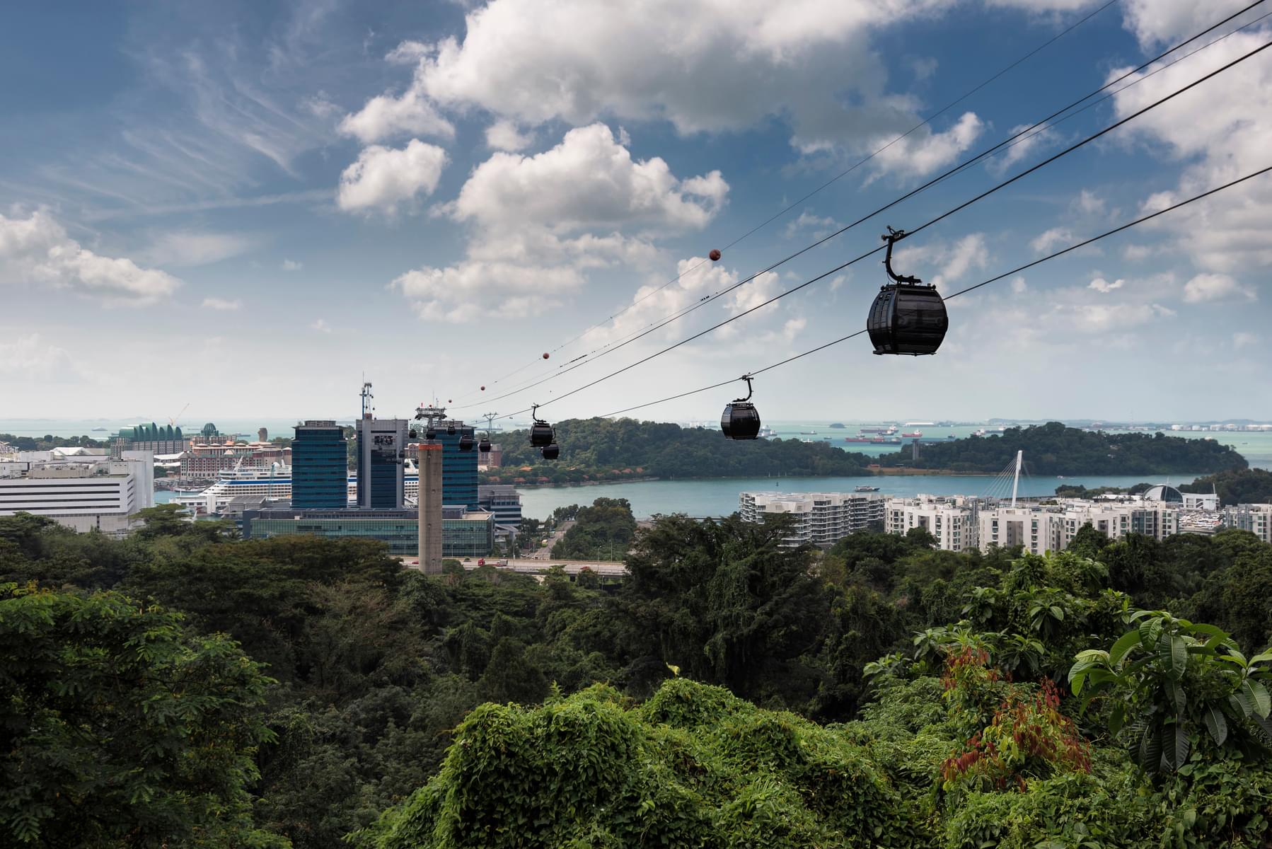 Cable Car Ride in Sentosa