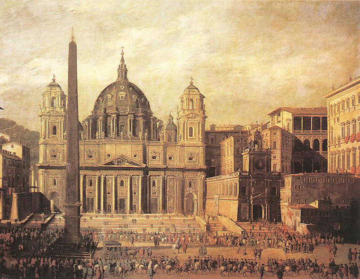 St. Peter's Basilica built