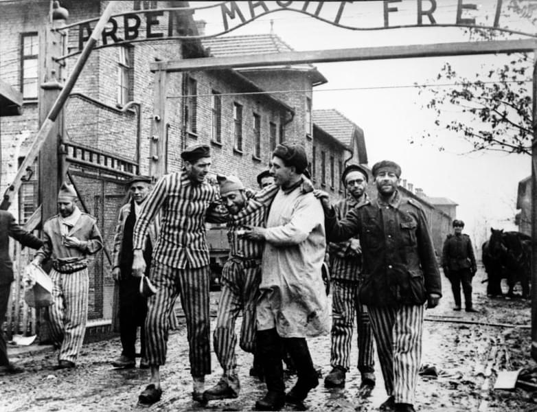 Liberation From Auschwitz Concentration Camp
