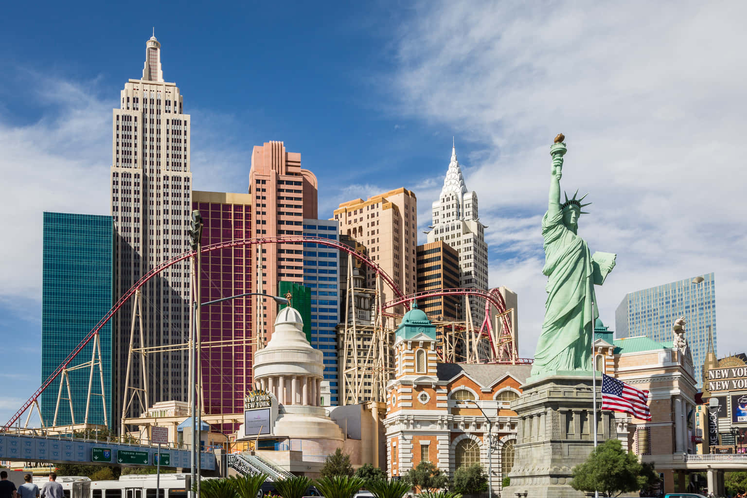 Big Apple Coaster Ride at New York-New York Hotel, Las Vegas